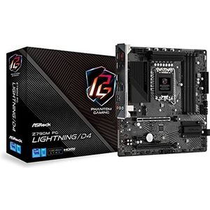 Asrock Z790M PG Lightning/D4 Intel Z790 LGA 1700 micro ATX