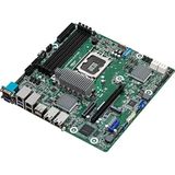 AsRock Moederbord Z690D4U-2L2T/G5 micro-ATX Socket 1700 DDR5-only Single (LGA 1700, Intel Z690 (DDR4), Intel Z690 (DDR5), mATX), Moederbord