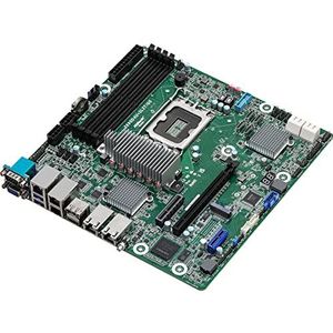 AsRock Moederbord Z690D4U-2L2T/G5 micro-ATX Socket 1700 DDR5-only Single (LGA 1700, Intel Z690 (DDR4), Intel Z690 (DDR5), mATX), Moederbord