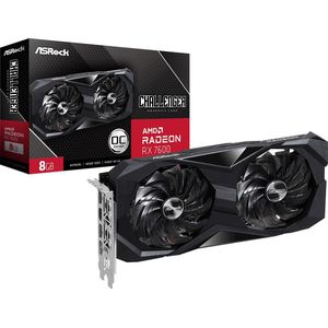 Asrock Radeon RX 7600 Challenger 8GB OC - Videokaart - 8 GB GDDR6 - PCI Express 4.0 - 3 x DisplayPort 1 x HDMI