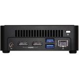AsRock - NUCS BOX-1340P Barebone - Zwart - Intel 13e Gen - 2.4G-LAN