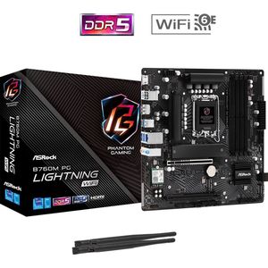 ASROCK B760M Phantom Gaming Lightning WiFi DDR5 Intel DDR5 S170