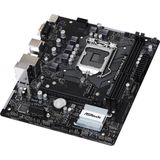 AsRock - H410M-H/M.2 SE - Moederbord - Zwart - mATX - LGA 1200 - USB 3.2 Gen1