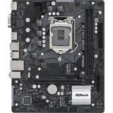 AsRock - H410M-H/M.2 SE - Moederbord - Zwart - mATX - LGA 1200 - USB 3.2 Gen1