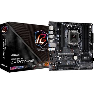 Asrock B650M PG Lightning AMD B650 Socket AM5 micro ATX