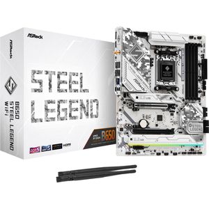 Asrock - B650 Steel Legend WIFI - Moederbord - Zwart - DDR5
