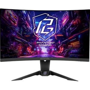 AsRock - PG27QRT2A - Monitor - Zwart - 27" - 2560 x 1440 pixels - 180Hz verversingssnelheid