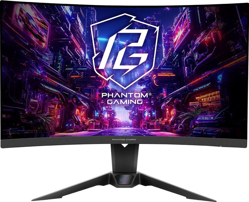 AsRock - PG27QRT2A - Monitor - Zwart - 27" - 2560 x 1440 pixels - 180Hz verversingssnelheid
