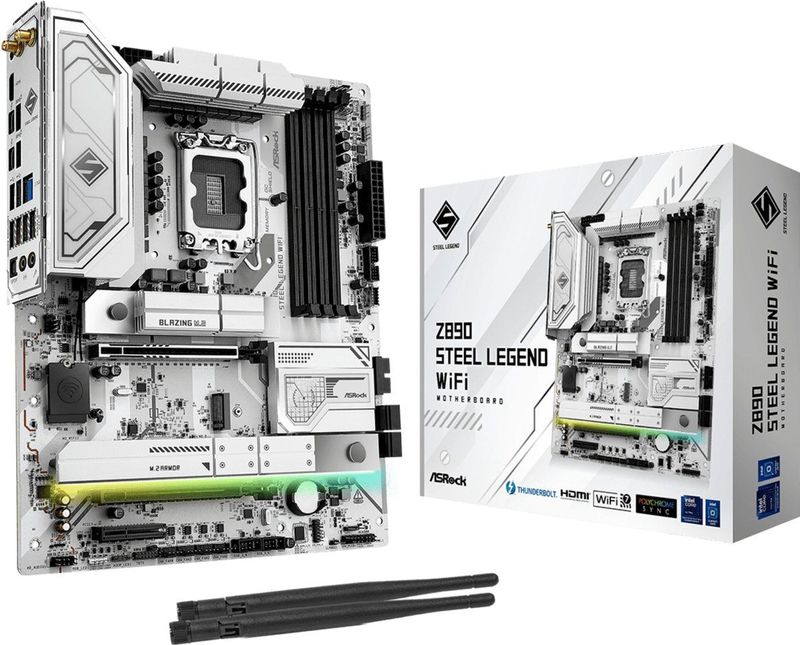 Asrock - Z890 Steel Legend - Moederbord - ATX - Wifi