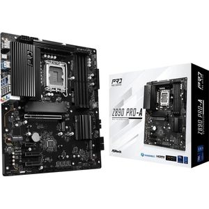 ASRock Z890 PRO-A - Moederbord ATX - Socket 1851 - DDR5 - Ethernet 2.5Gbps