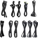 PC Voeding - Zwart - 750 W - Volledig Modulair - 80 PLUS Gold