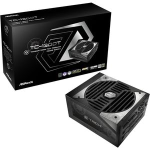 AsRock - TAICHI 1300W - PC-Voeding - Zwart - Titanium - 80 PLUS