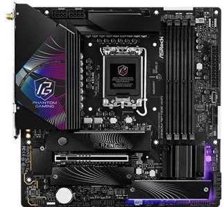 ASRock - Z890M RIPTIDE WIFI - Moederbord - Ondersteunt Intel Core Ultra-processors - 4 x DDR5 DIMM