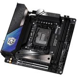 ASRock - Phantom Gaming Z890I Nova WiFi - PC mini ITX - Zwart - Intel LGA 1851 - DDR5-SDRAM