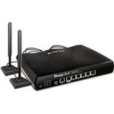 Draytek - Wireless Router - Zwart - Gigabit Ethernet - 4G