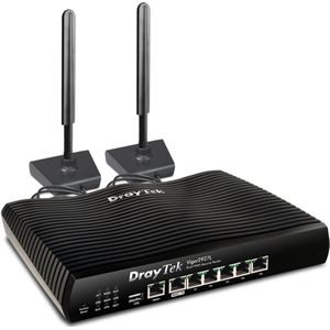 Draytek - Wireless Router - Zwart - Gigabit Ethernet - 4G