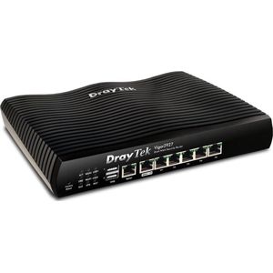 Draytek Vigor 2927 bedrade router Gigabit Ethernet Zwart