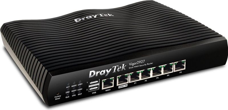 Draytek - Vigor 2927 - Router - Zwart