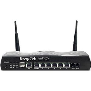 Draytek VPN Router Vigor 2927Vac, Router, Zwart