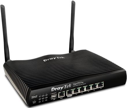 Draytek - Vigor 2927ax - Router - Zwart - WLAN-AC - Dual-WAN