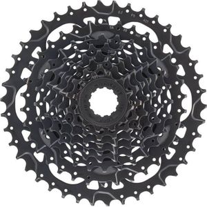 microSHIFT Acolyte H-serie cassette, 8 versnellingen, 12-42t, zwart, ED-coating