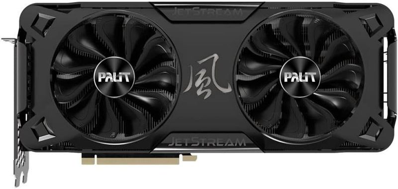 Palit - RTX3070 Jetstream OC - Videokaart - 8 GB GDDR6 - HDMI - 3DP - ARGB Verlichting