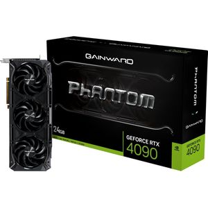 Gainward GeForce RTX 4090 Phantom - Videokaart - 24GB GDDR6X - PCIe 4.0 - 1x HDMI - 3x DisplayPort