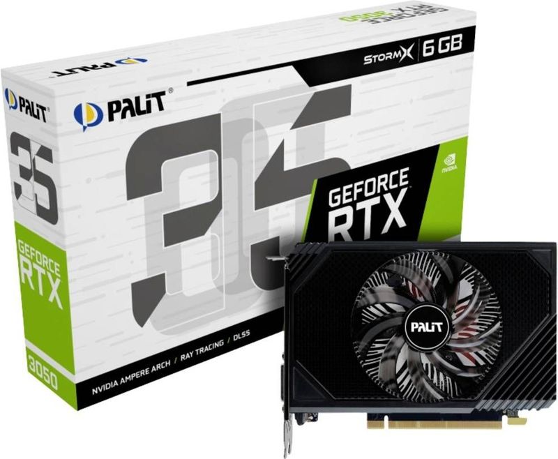Palit - RTX3050 StormX - Videokaart - 6GB - GDDR6