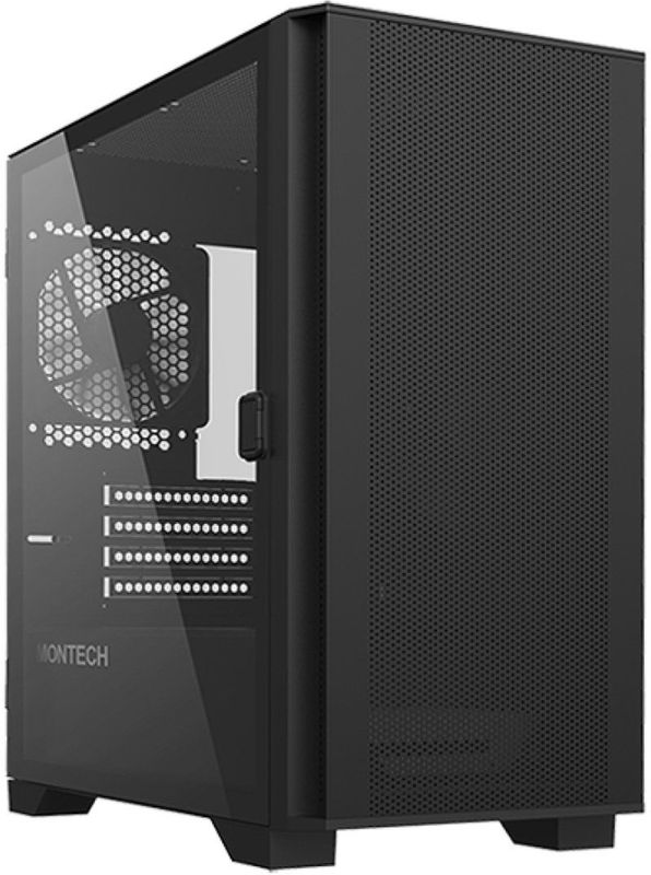 Montech - Air 100 LITE - PC-behuizing - Zwart - mATX, Mini-ITX