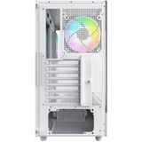 Montech - XR - Midi-tower PC-behuizing - Wit - Staal - Gehard Glas