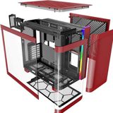 Montech King 95 Rood - Midtowermodel - ATX - Rood