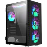 Montech - X3 Glass - PC Behuizing - Zwart - ATX - Gehard Glas