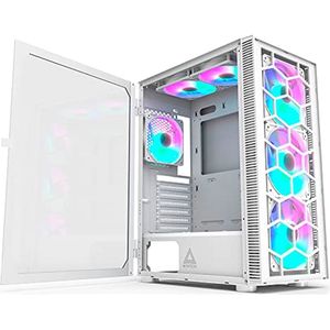 Montech X3 Glass Midi-Tower, RGB, Tempered Glass - wit