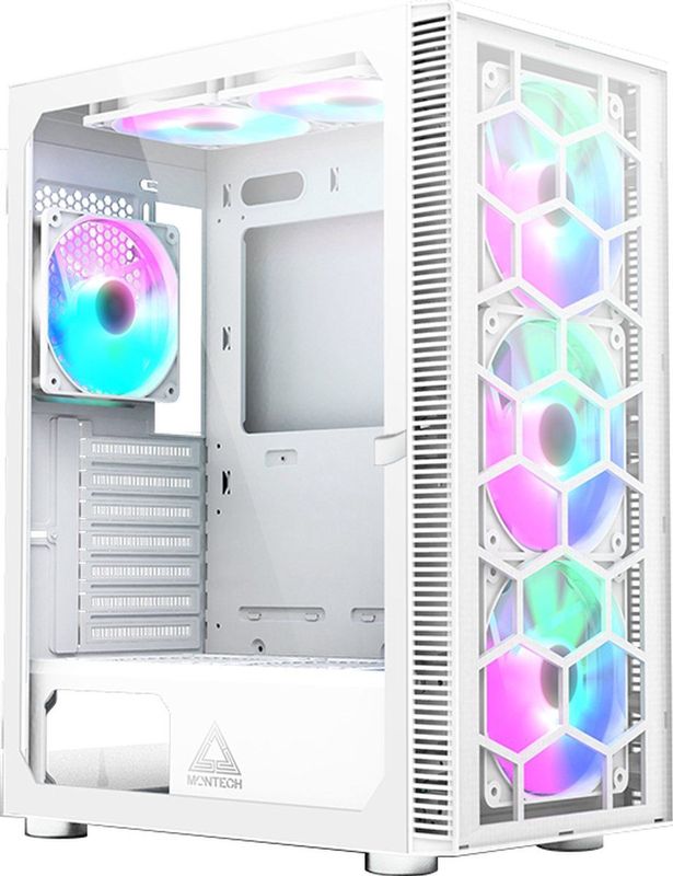Montech - X3 Glass - PC Behuizing - Zwart - ATX - Gehard Glas