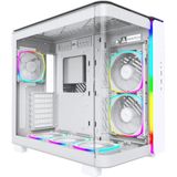 Montech - KING 95 PRO - Midi-tower PC-behuizing - Wit - Tempered Glass - ARGB