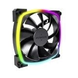 Montech AX120 PWM - Ventilatorhuis - 120 mm - 58.8 cfm - 800 - 1600 RPM - 27 dB - ARGB - 4-pin PMW - zwart
