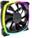 Montech AX120 PWM - Ventilatorhuis - 120 mm - 58.8 cfm - 800 - 1600 RPM - 27 dB - ARGB - 4-pin PMW - zwart
