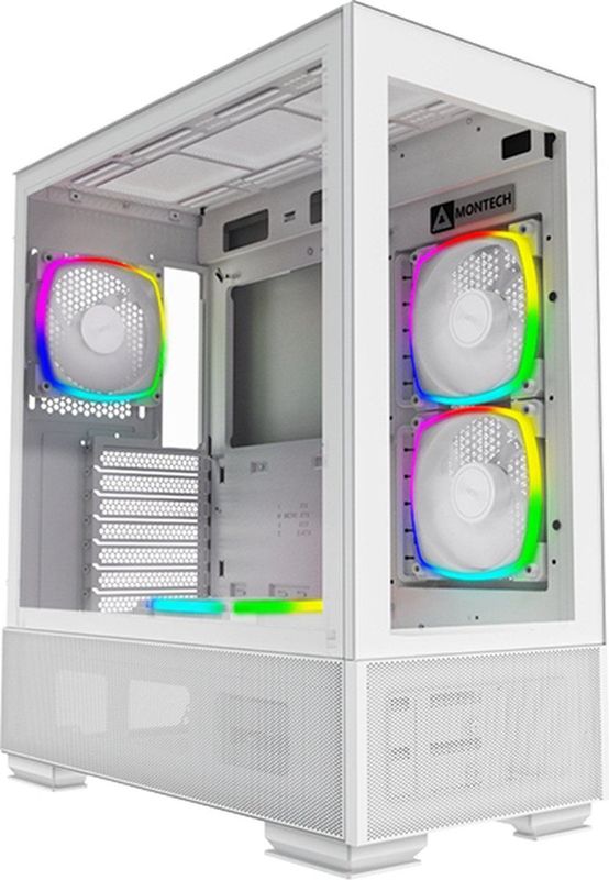 Montech - Sky Two - Pc-behuizing - Zwart - ATX - Gehard Glas