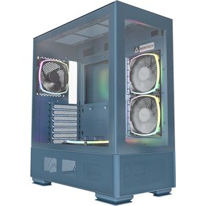 Montech SKY TWO - Midtowermodel - ATX - blauw