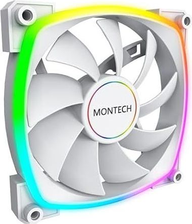 Montech - AX140 - Case Fan - Zwart - PWM - 24 LED's