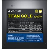 Montech - Titan 1200W - Modulaire Voeding - 80 Plus Gold - PCIe 5.1