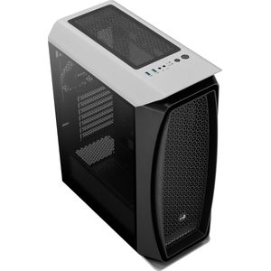 AeroCool - Aero One - PC-behuizing - Wit - Mid-tower met Glaspanelen