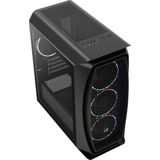 AeroCool - Aero One Mini Eclipse-G-BK-v1 - PC-behuizing - Zwart - Mini-ITX, mATX