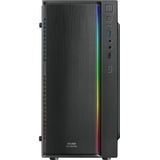 Mars Gaming - MCM - PC-behuizing - Zwart - Micro ATX - 16 RGB-modi
