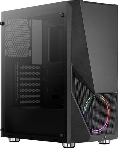 ATX Semi-toren doos Mars Gaming ZAURONBK LED RGB