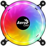 Aerocool SPECTRO12, PC-ventilator, 120 mm, RGB, stil, anti-vibratie, Molex, 120 x 120 x 25 mm