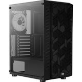 AeroCool - Hive-G-BK-v3 - PC-behuizing - Zwart - Materiaal ABS, SPCC