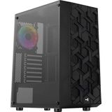 AeroCool - Hive-G-BK-v3 - PC-behuizing - Zwart - Materiaal ABS, SPCC