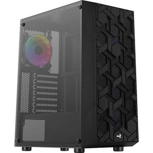 AeroCool - Hive-G-BK-v3 - PC-behuizing - Zwart - Materiaal ABS, SPCC