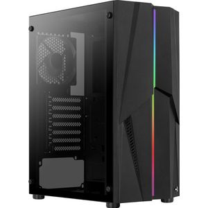 Aerocool Mecha - PC Behuizing - RGB - Glas Zijpaneel - Mid-Tower